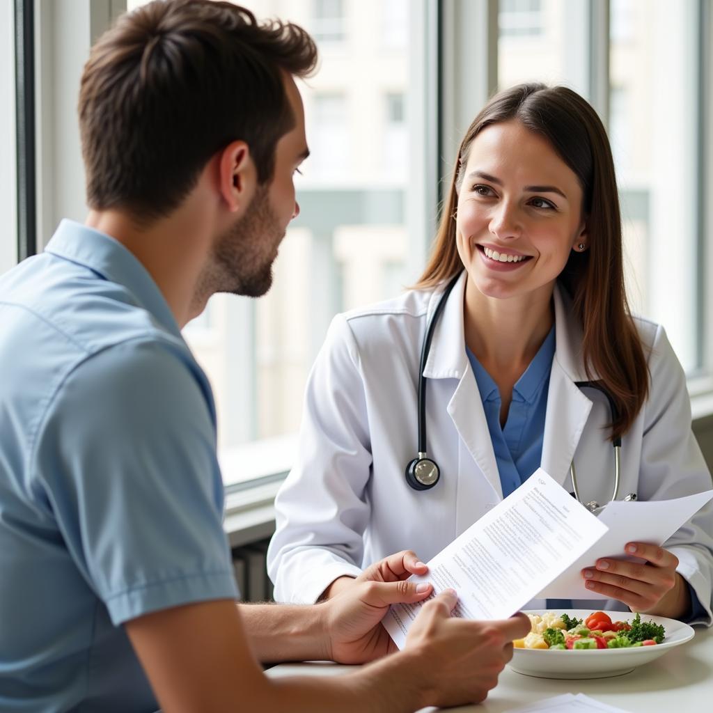 Nutritionist Patient Consultation