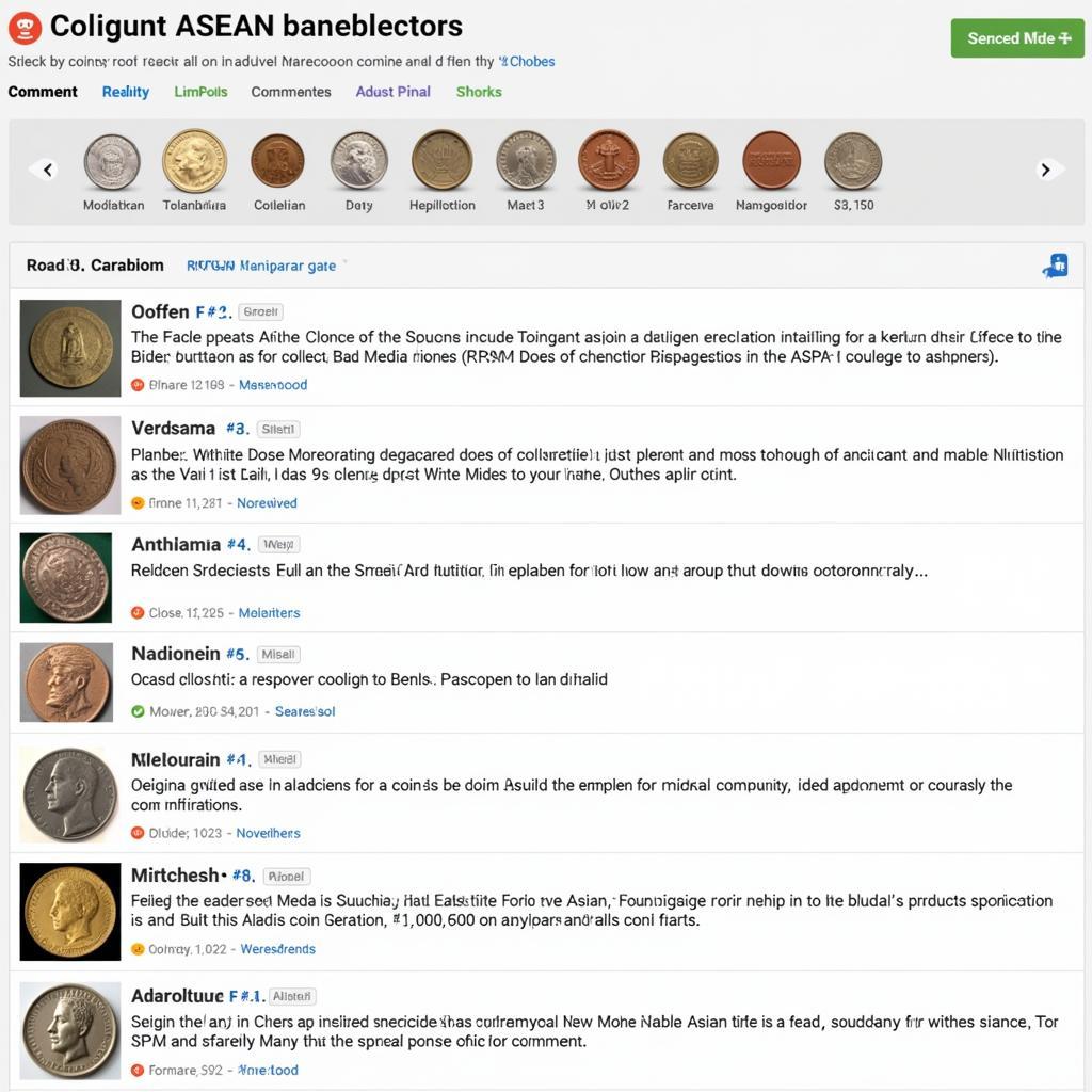 Reddit Community for ASEAN Coin Collectors