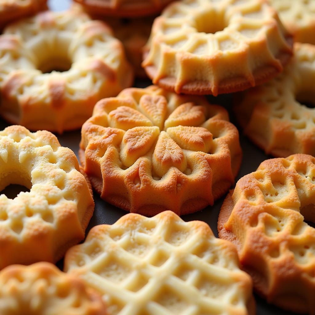 A Display of Regional Southeast Asian Biscuit Specialties