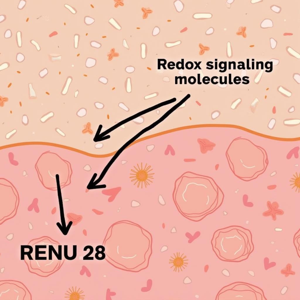 RENU 28 and Skin Cells