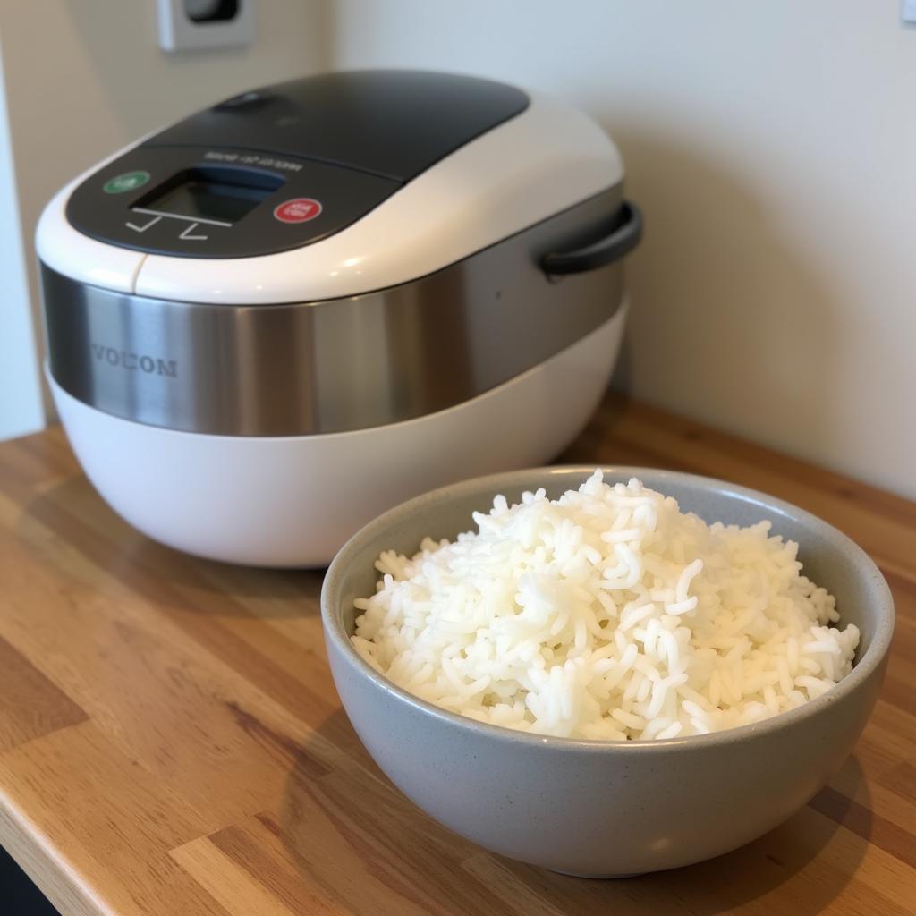 Perfectly Cooked Arroz Blanco in a Rice Cooker