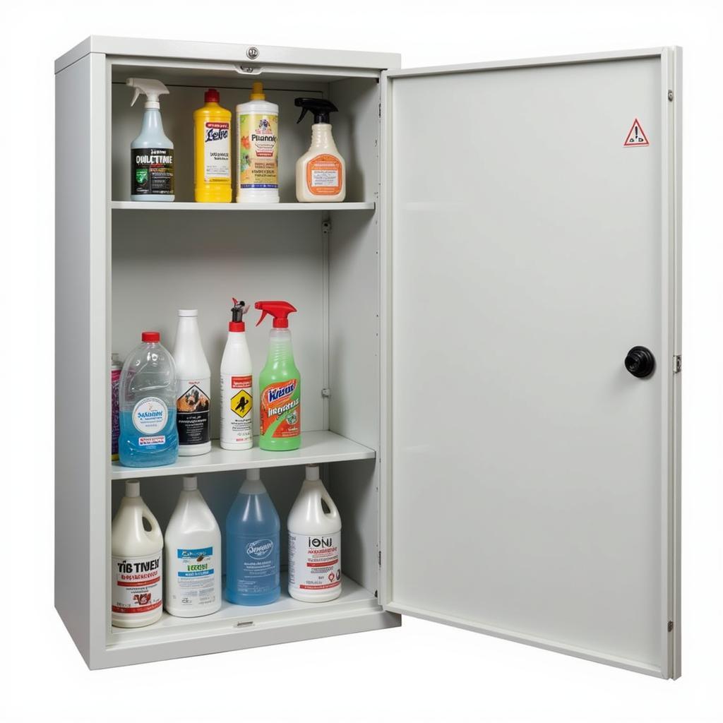 Secure Chemical Storage Cabinet