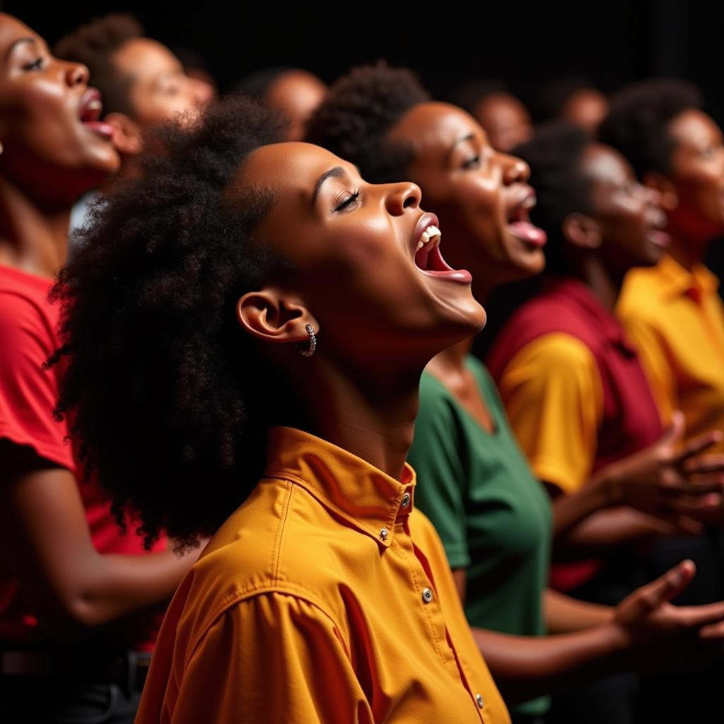 South African Gospel Choir Singing