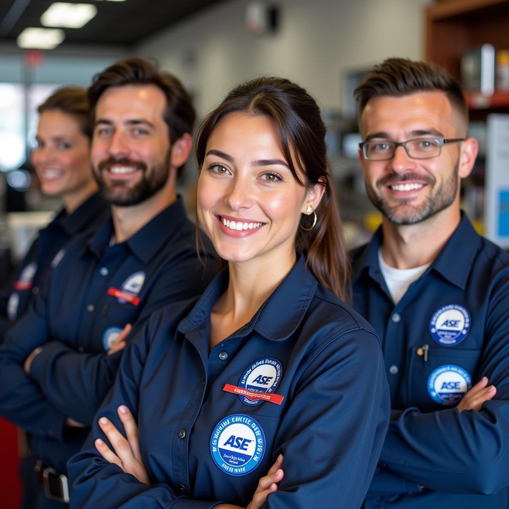 Successful ASE Certified Auto Parts Counter Staff