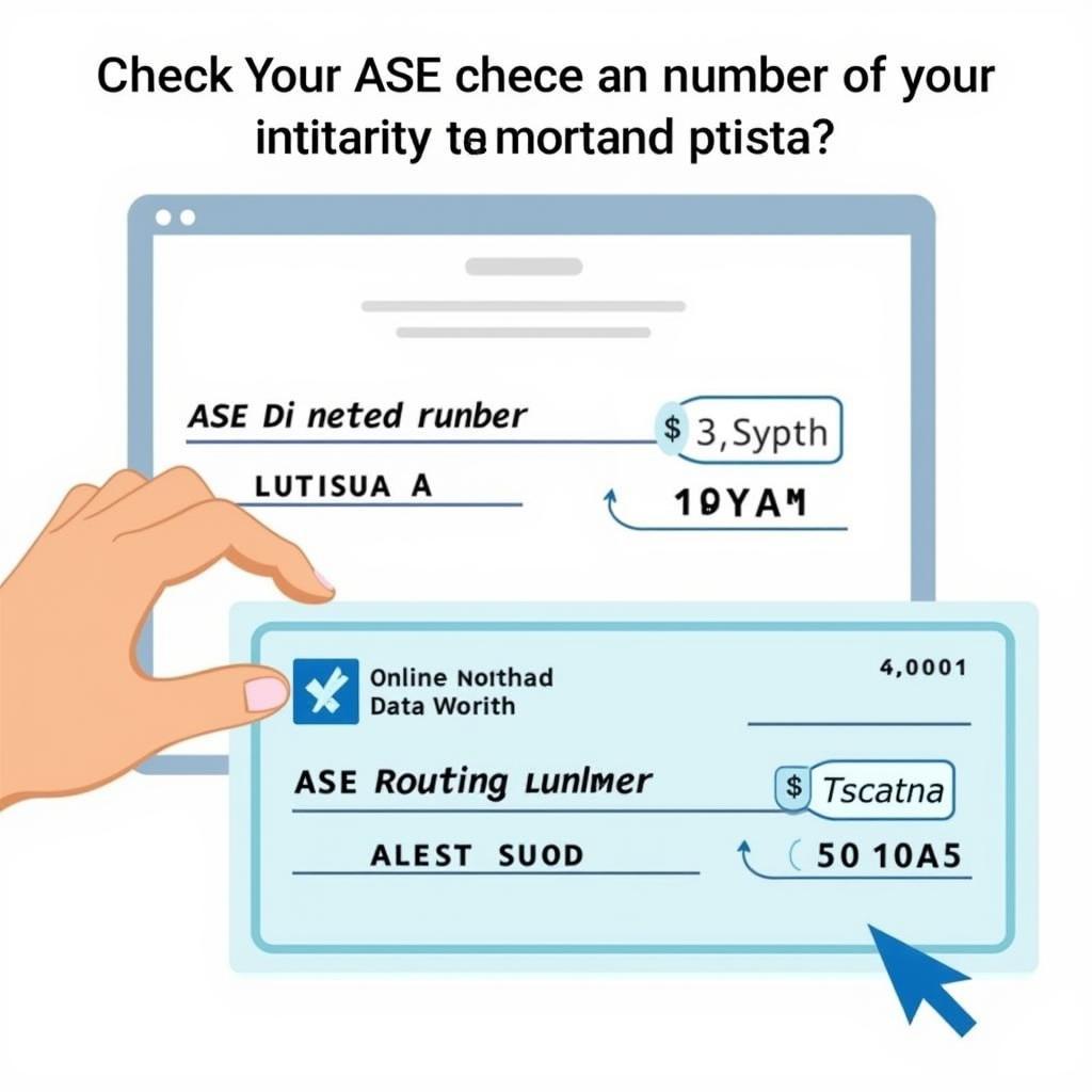 Verifying Your ASE Routing Number