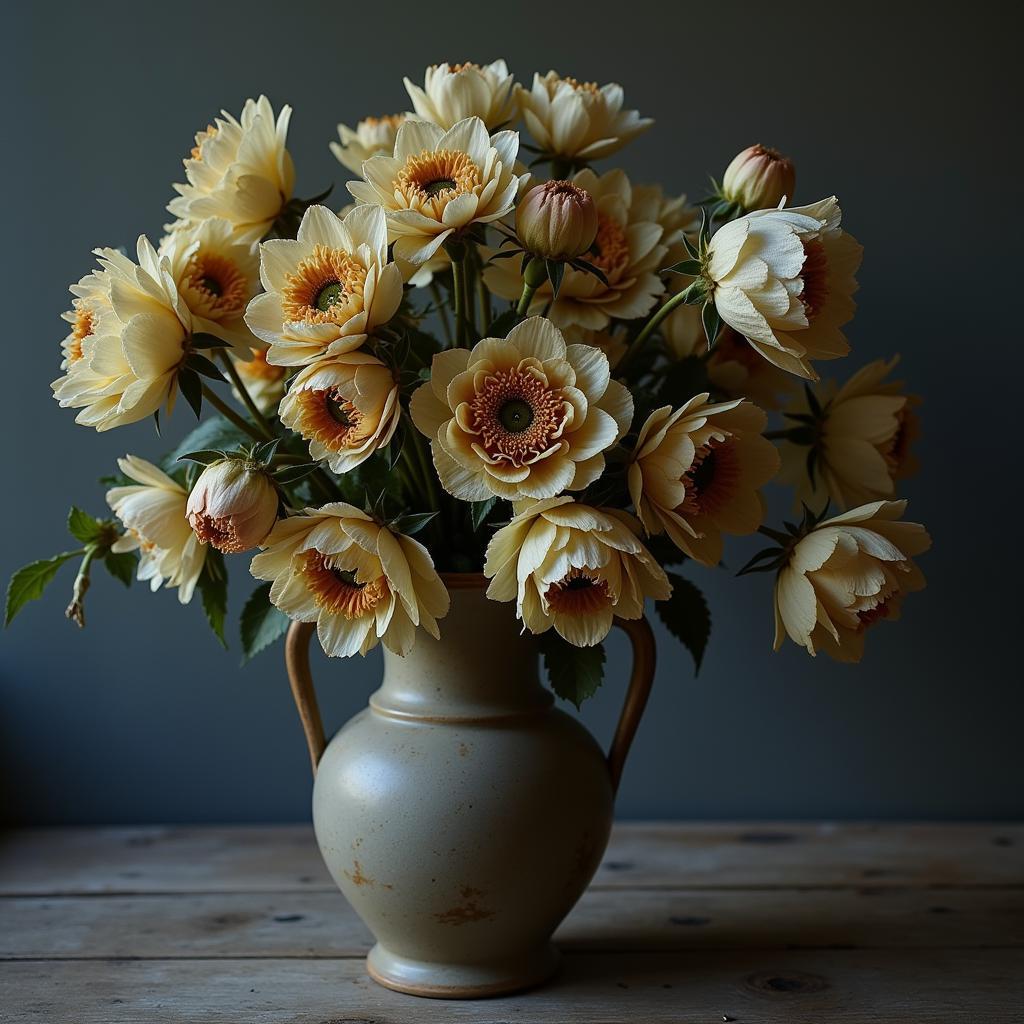 Withered Flowers Symbolism