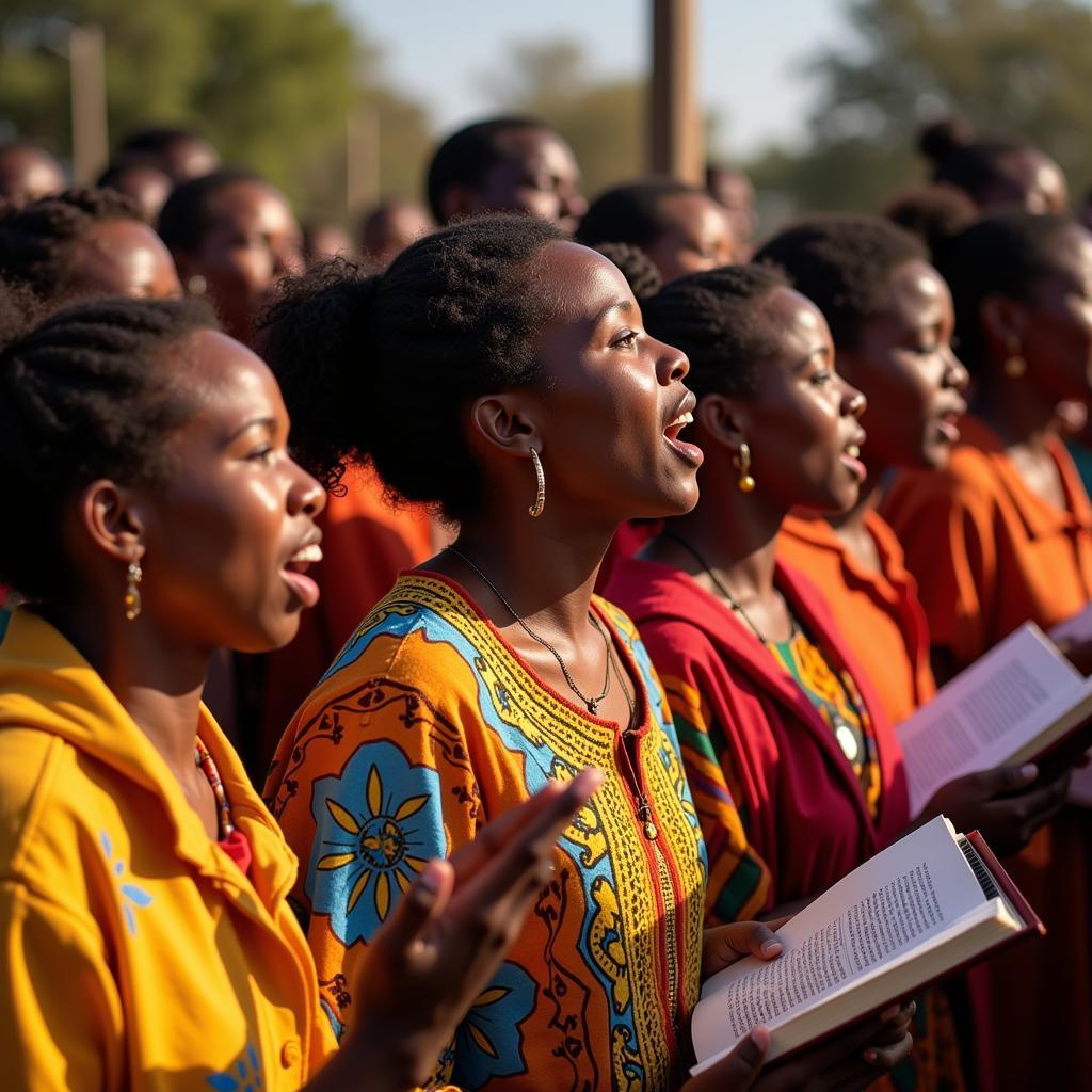 Xhosa Hymn Singing