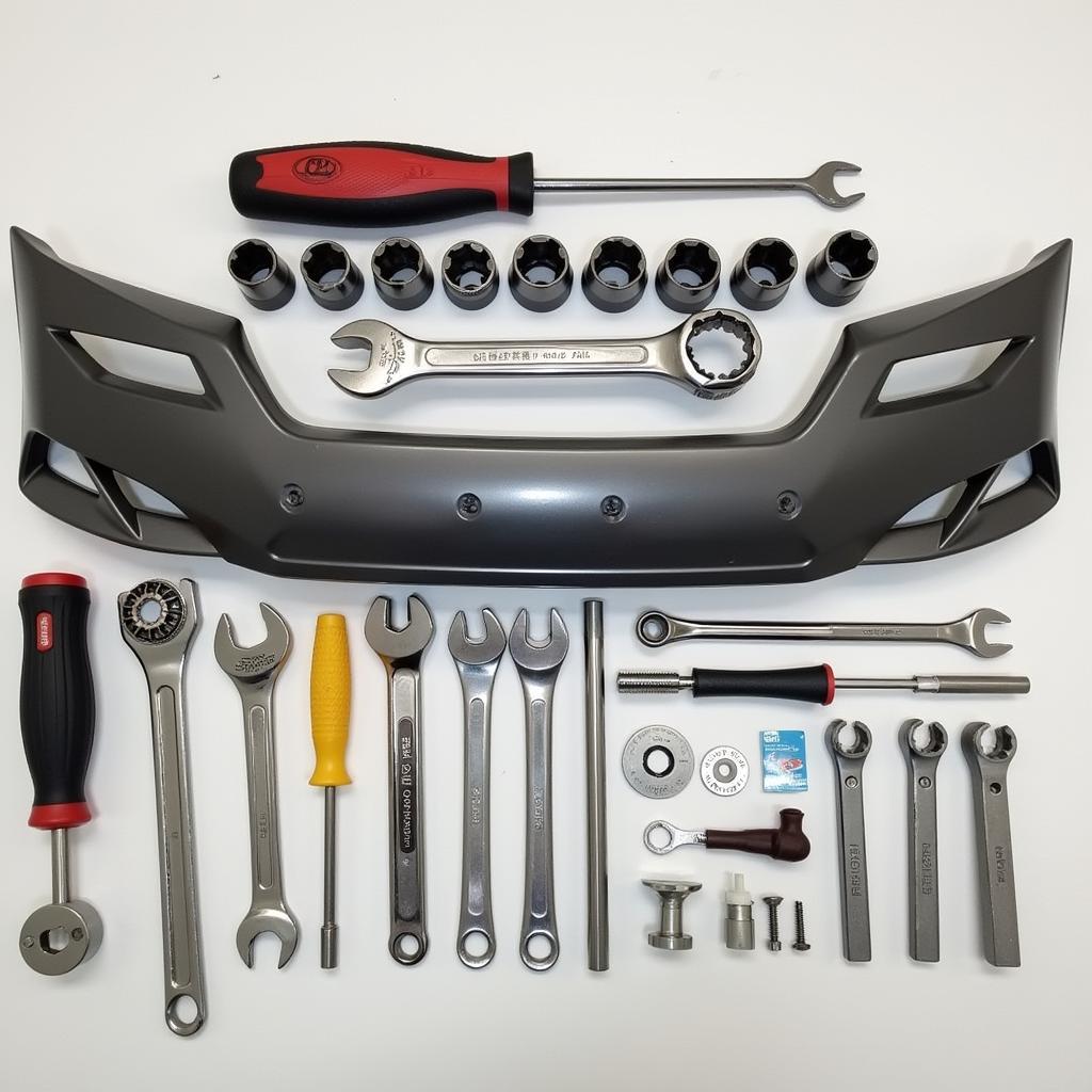 Tools for 2013 GS350 Front Bumper Kit Installation