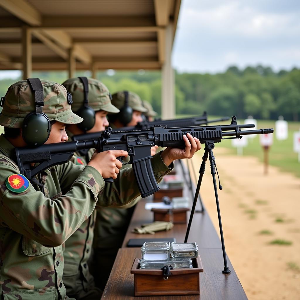 AARM ASEAN Soldiers in Shooting Competition