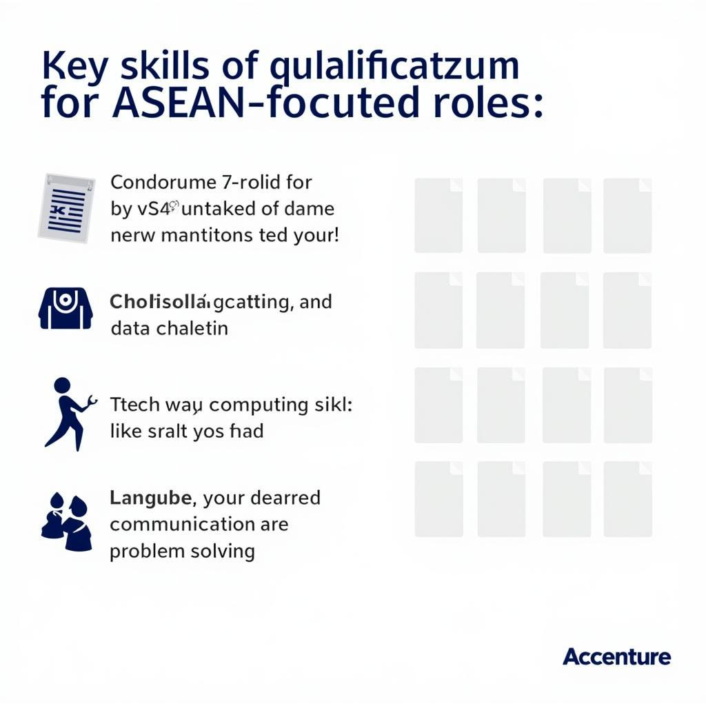 Required Skills and Qualifications for Accenture ASE Roles