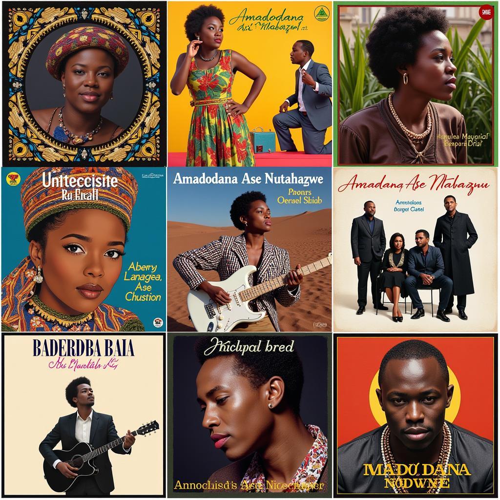 Amadodana Ase Ntabazwe Album Covers