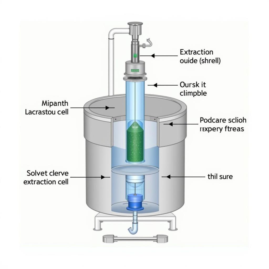 ASE 200 Solvent Extractor Diagram