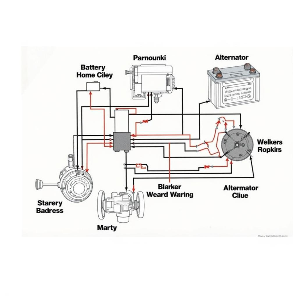 ASE A6 Electrical Systems Diagram