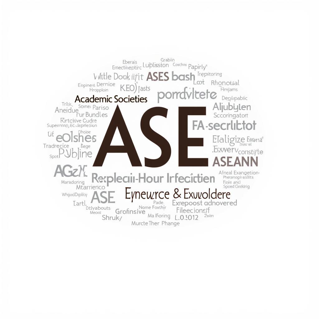 ASE Abbreviation in Different Contexts