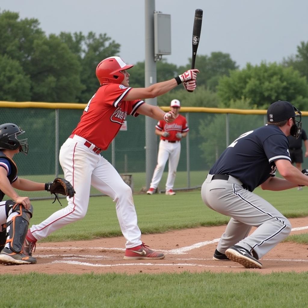 ASE Baseball Texas Action Shot