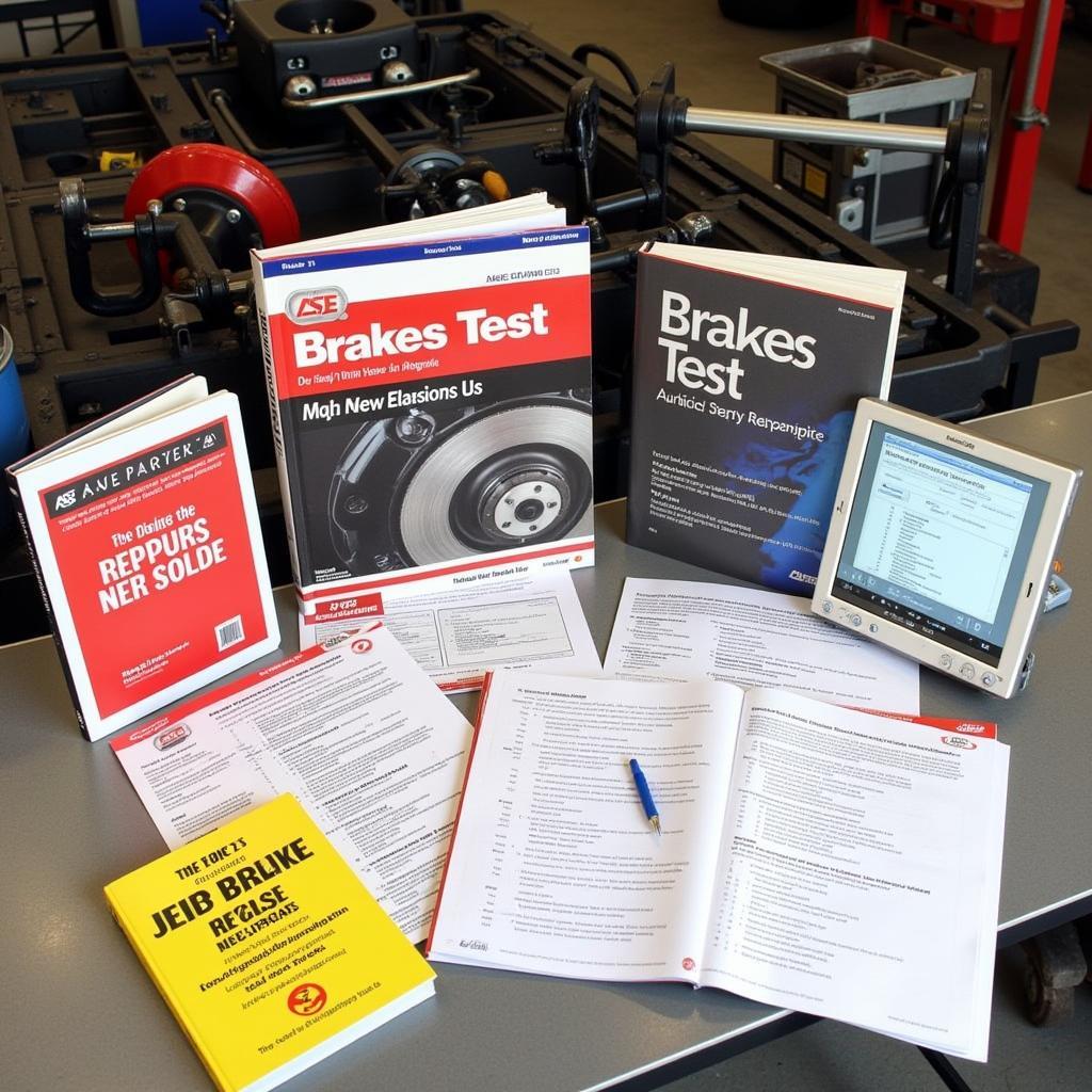 ASE Brakes Test Study Materials