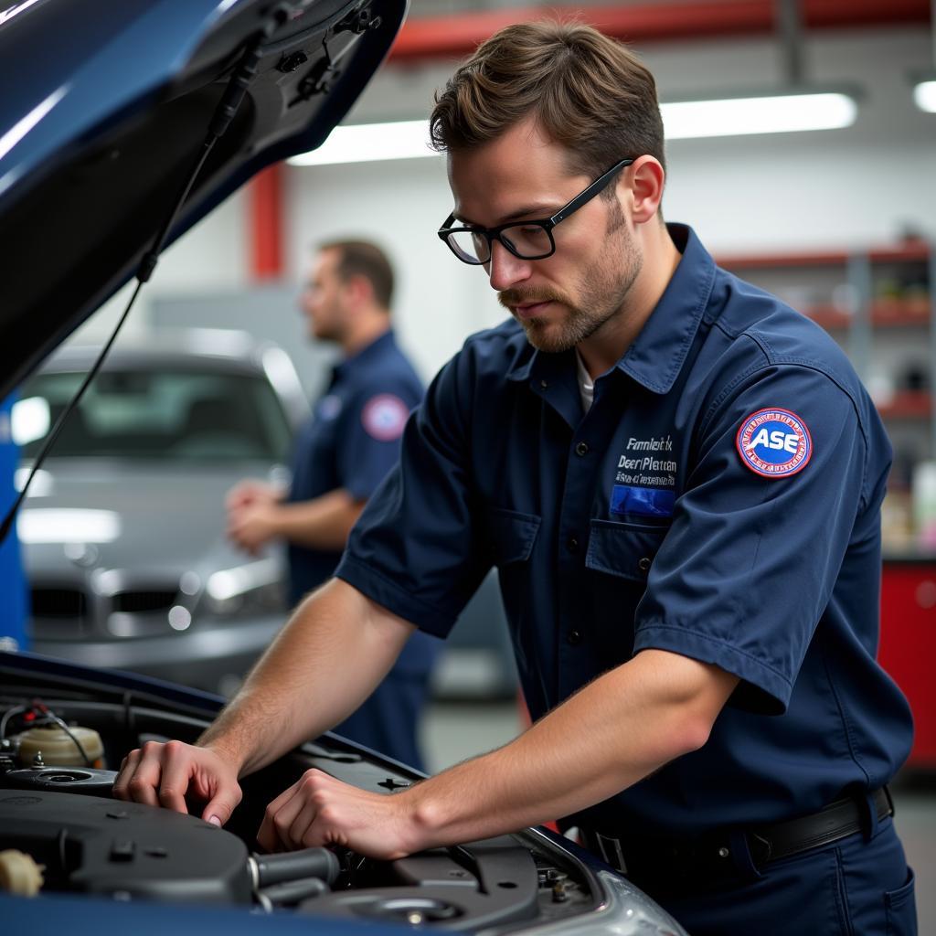 ASE Certified Mechanic in Canada