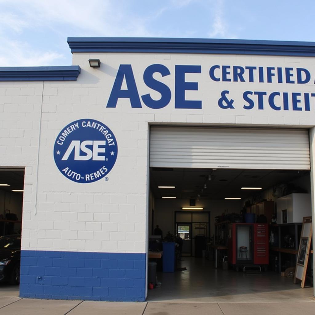 ASE Certified Garage in 2012