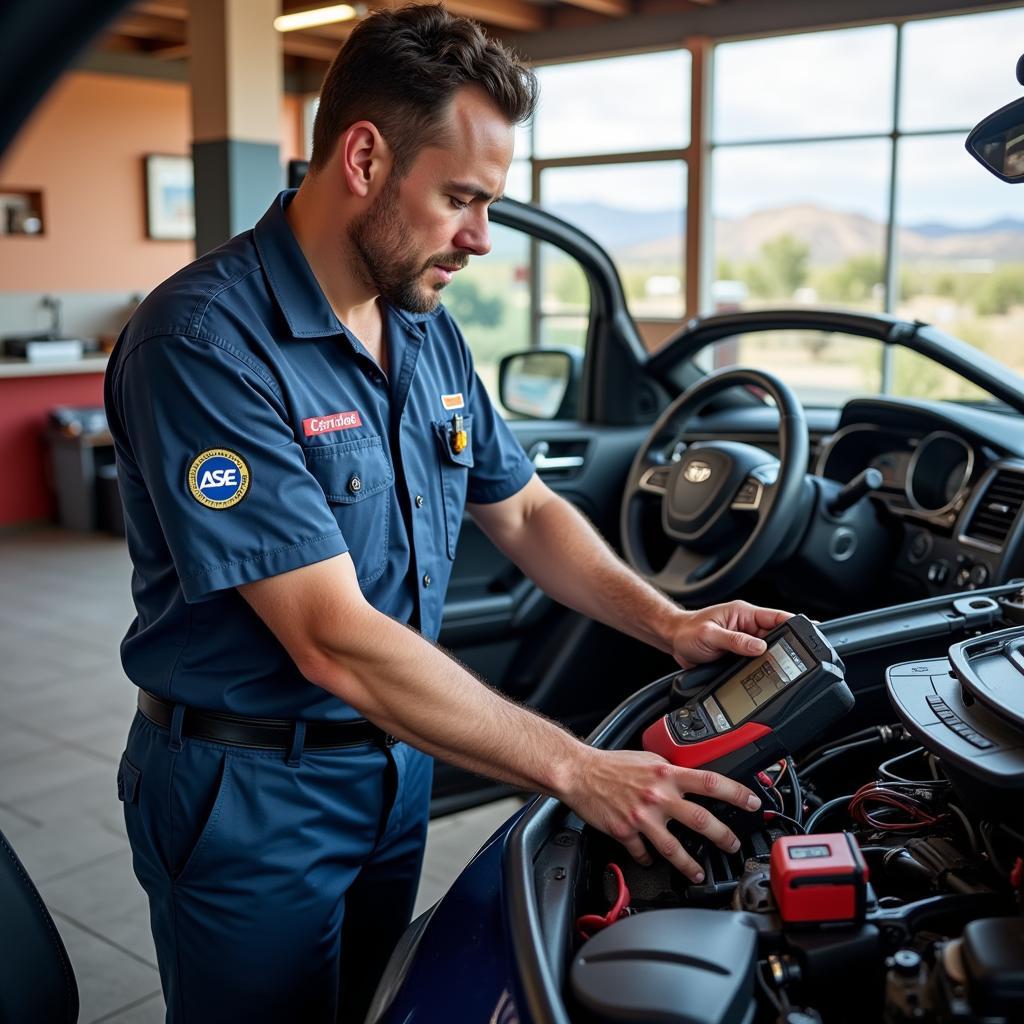 ASE Certified Mechanic in Taos, New Mexico