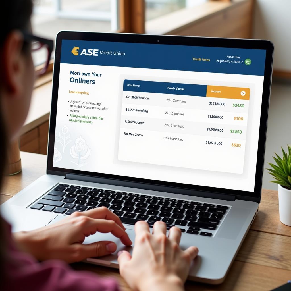 ASE Credit Union Funds Availability with Online Banking