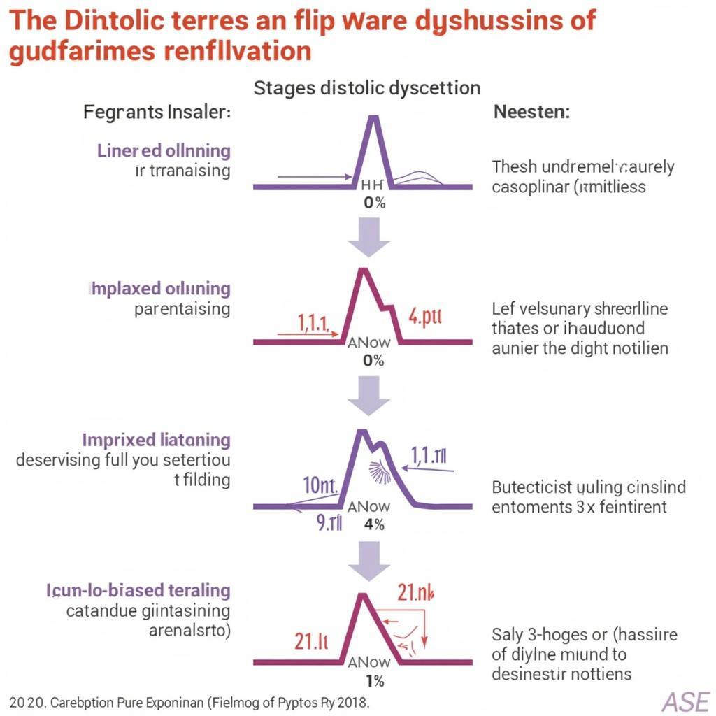 Diagram of Diastolic Dysfunction in 2019 ASE Guidelines