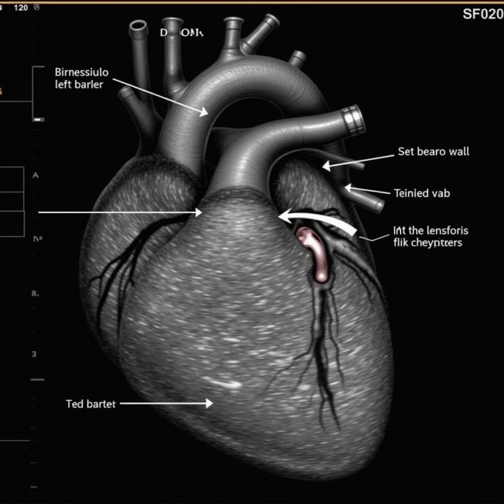 ASE Echo Image Showing HCM Diagnosis