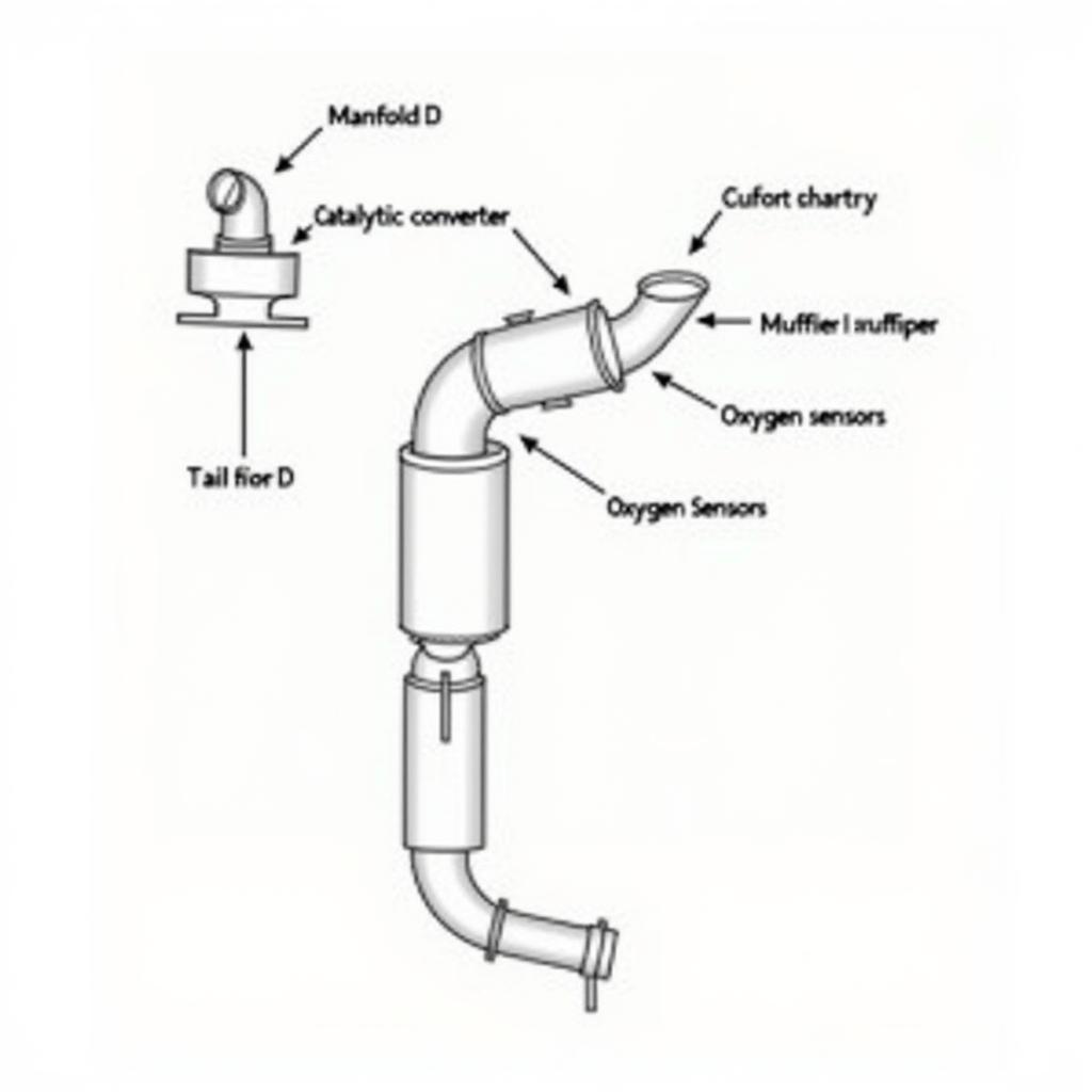 ASE Exhaust System Components Diagram