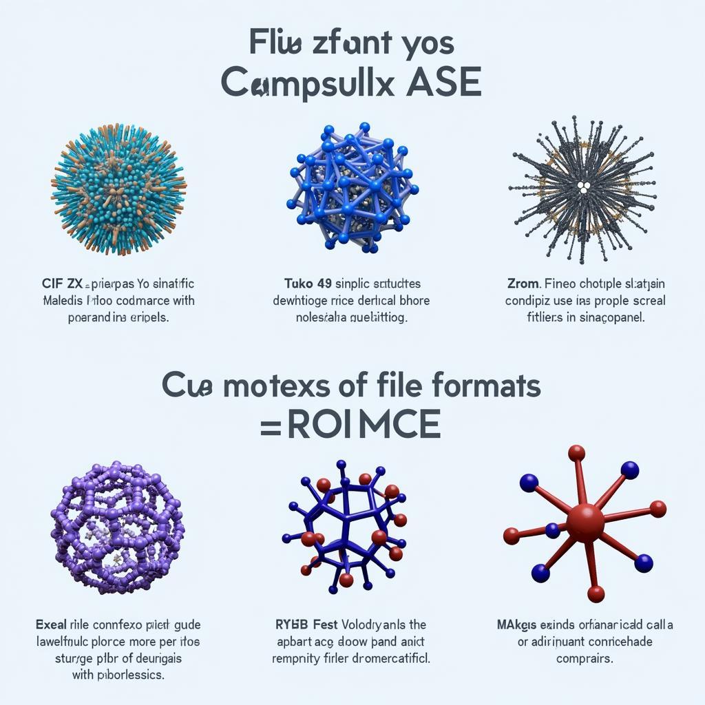 Various ASE File Input Formats