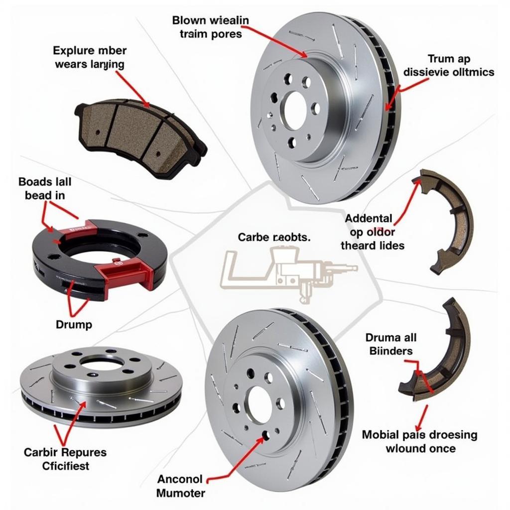 ASE G1 Brake Components