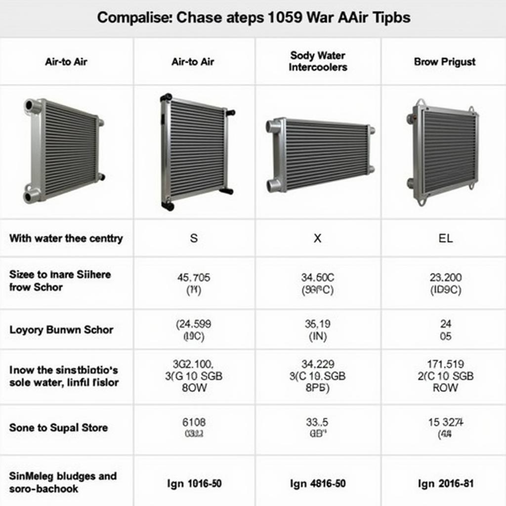 Different Types of ASE Intercoolers