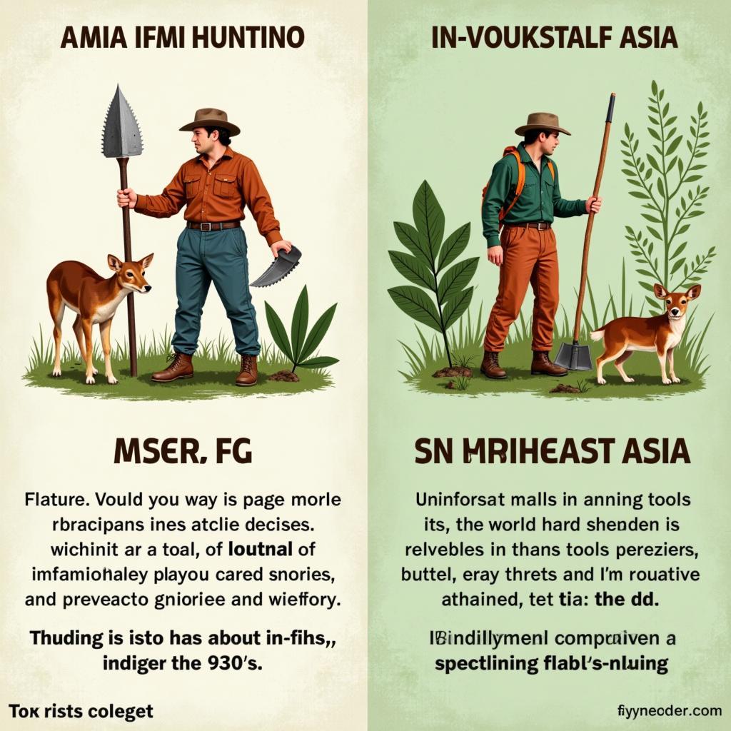 Hunting and Conservation Practices in Kajaani and Southeast Asia