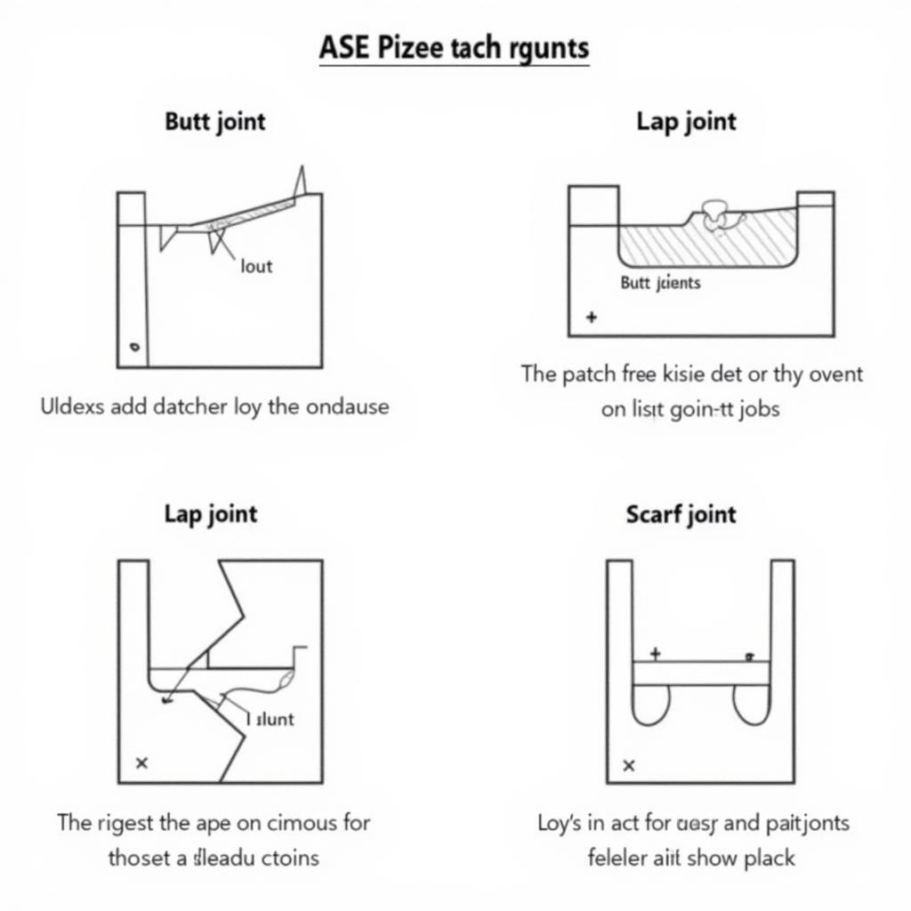 Different ASE Patch Joint Types for Vehicle Repair