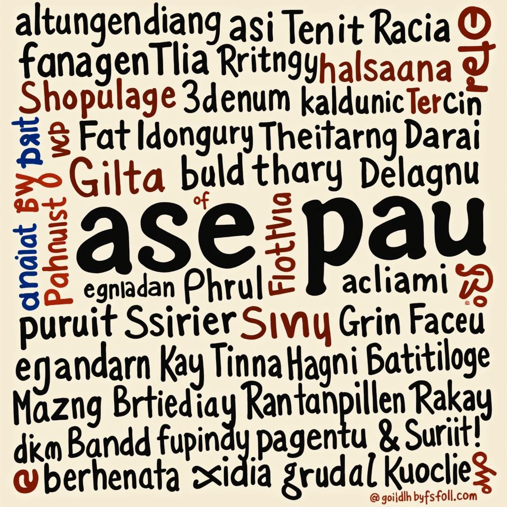 Linguistic Analysis of Ase Pau