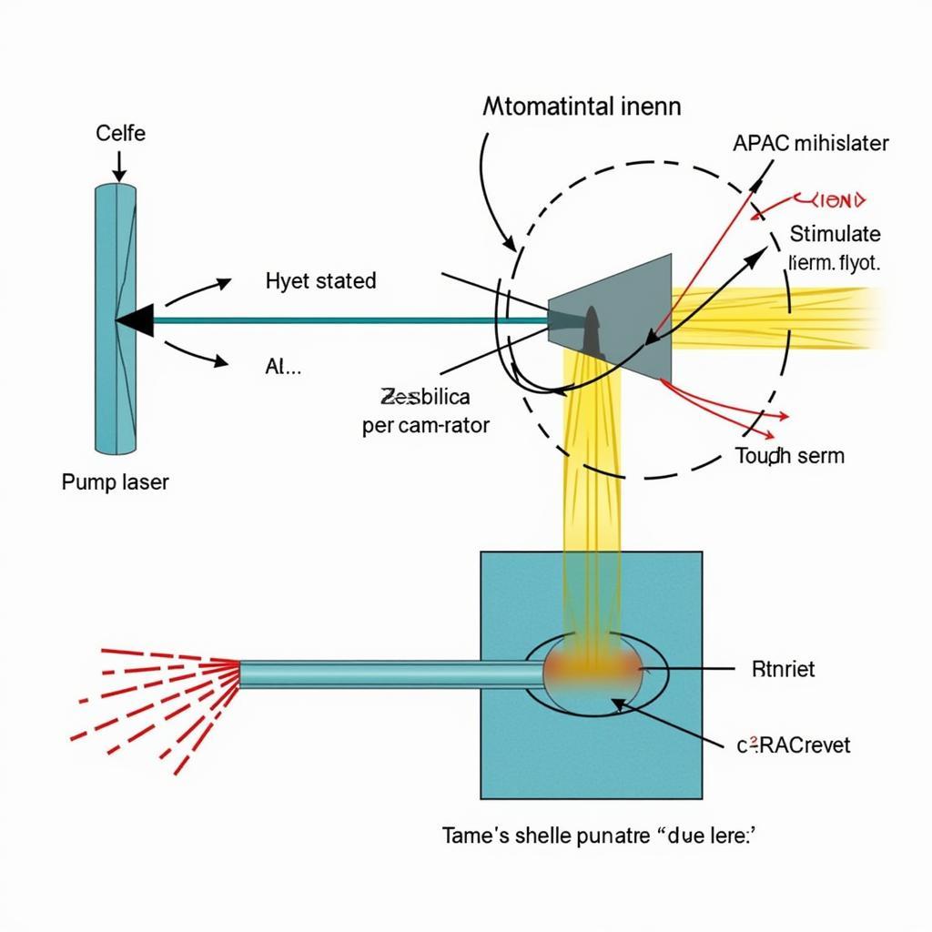 ASE Pulsed Dye Laser Diagram