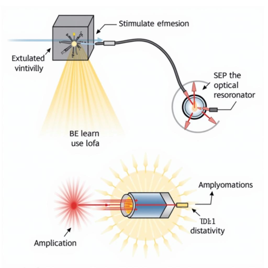 ASE Pulsed Dye Laser Mechanism