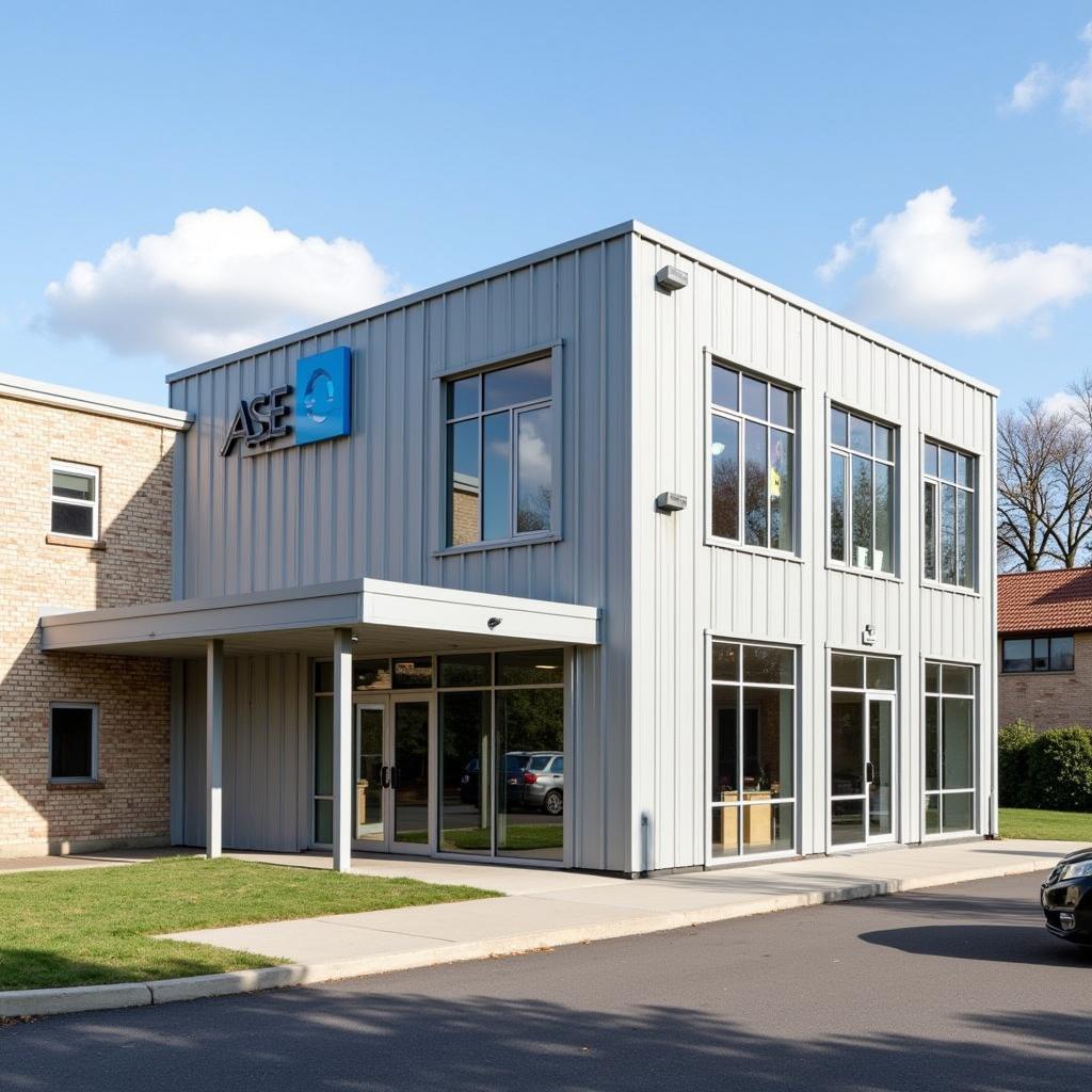 Exterior of the ASE Rouen office