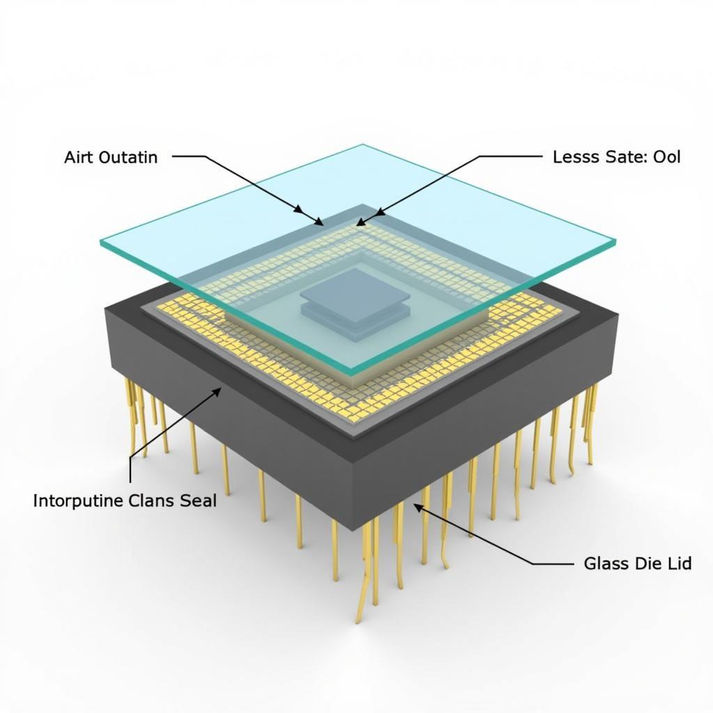 ASE Semiconductor Glass on Lid Packaging Process