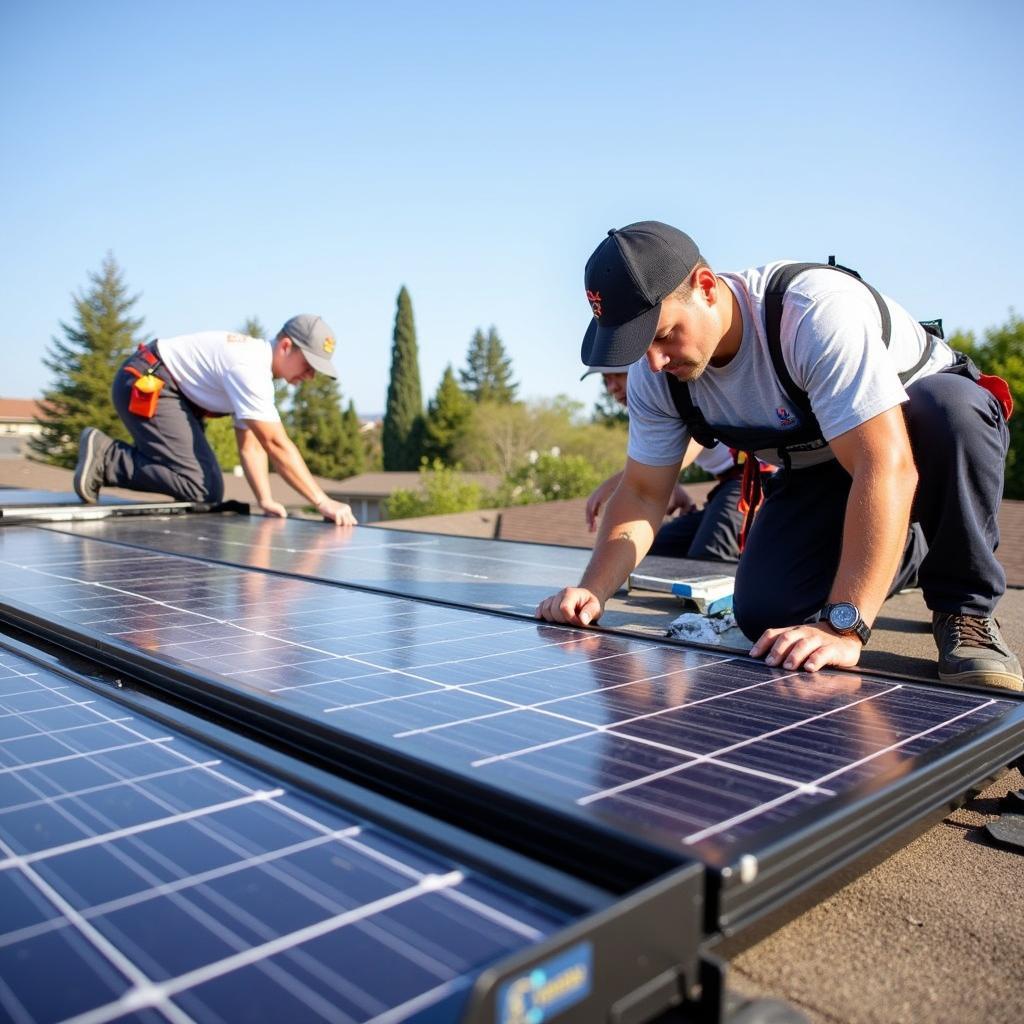 Ase Solar Installation in Culver City