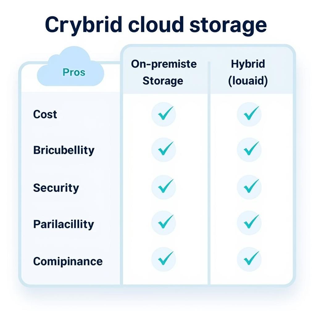 Comparison of Different ASE Storage Types