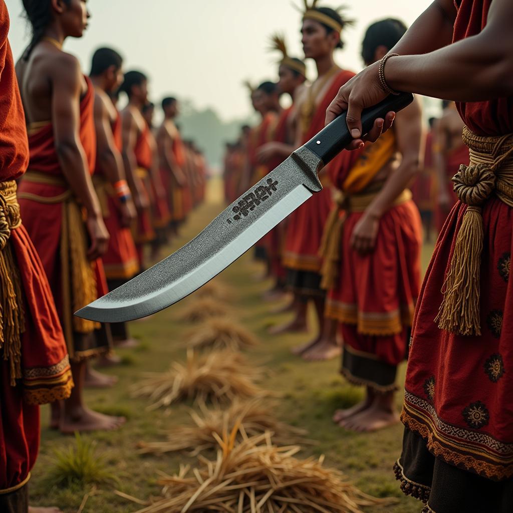 Ase Sway Back Knife in Cultural Ceremonies