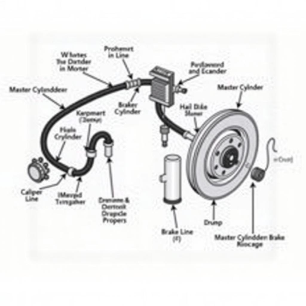 ASE T5 Brake System Diagram