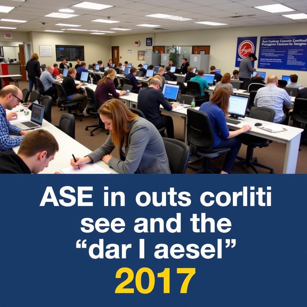 ASE Test Center in 2017