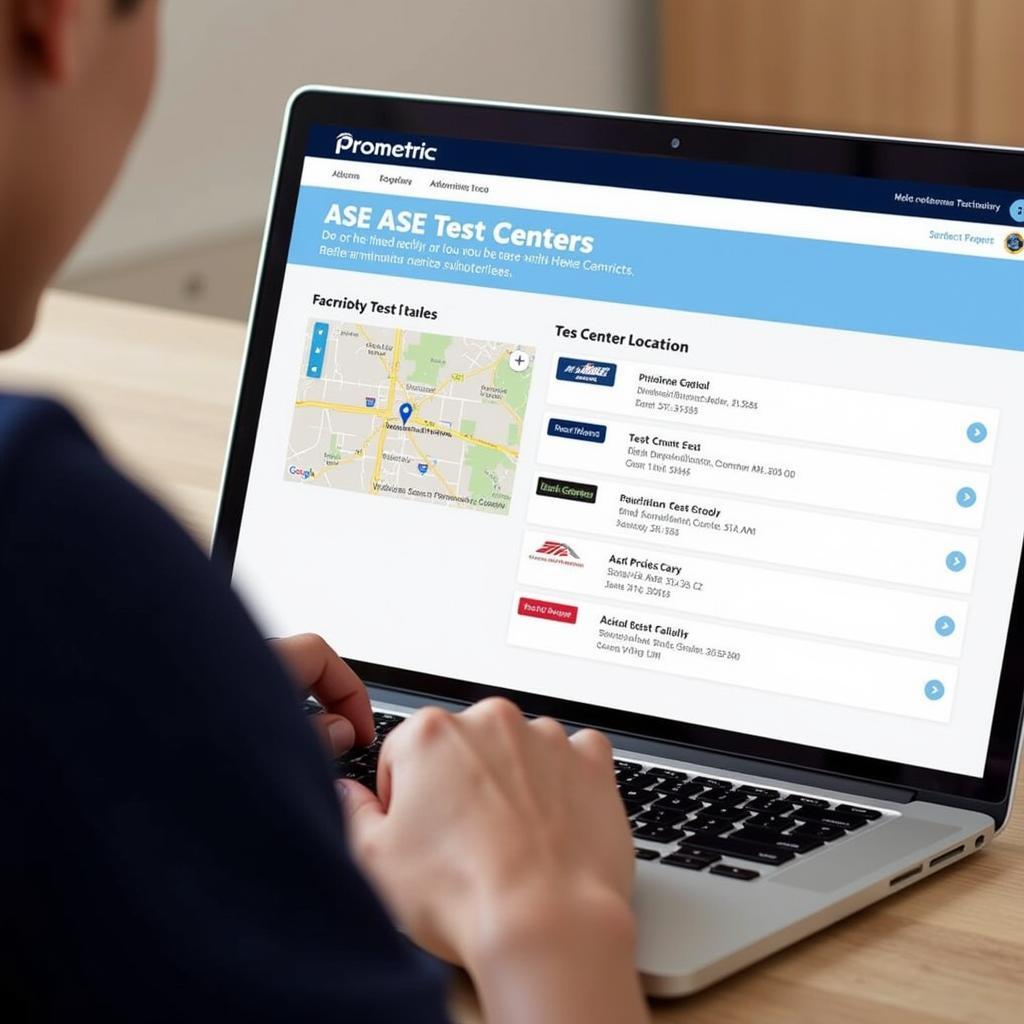 Using the ASE Test Center Locator