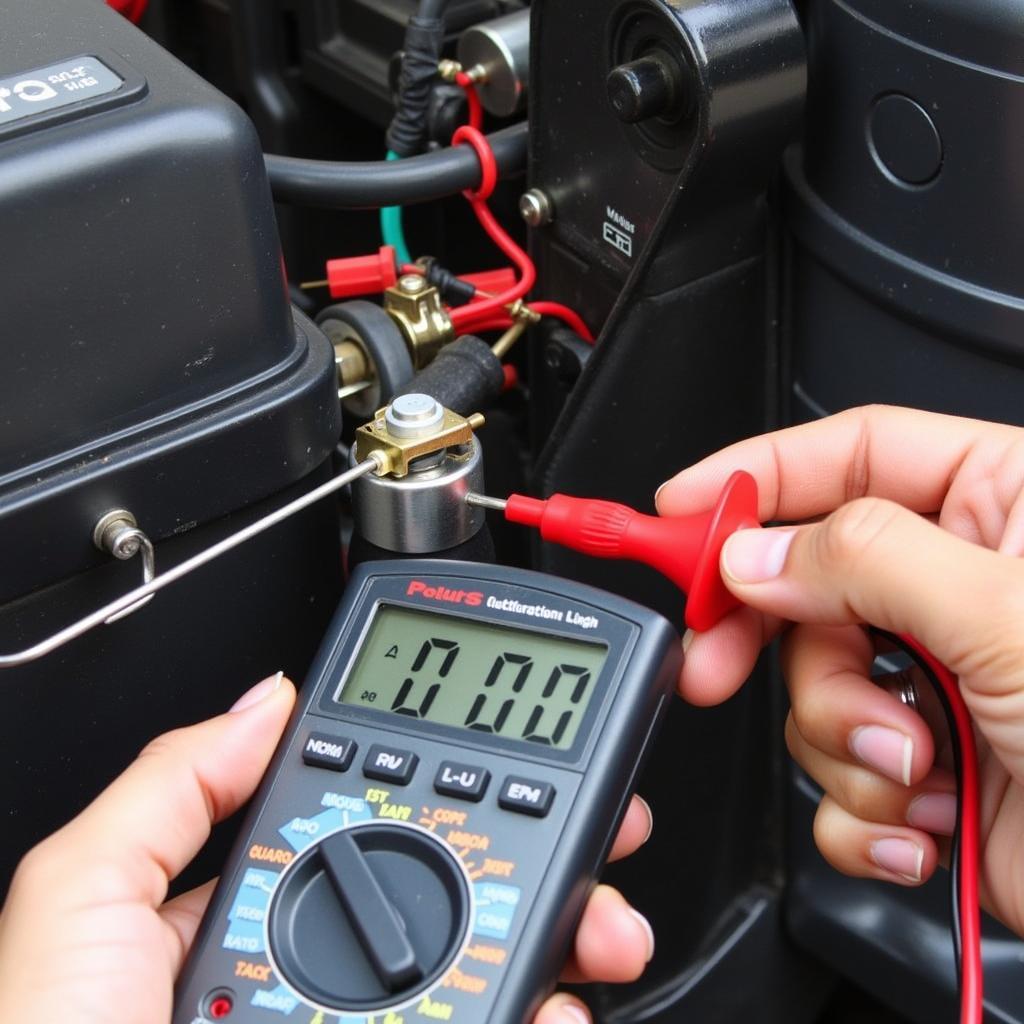 ASE Test Electrical Multimeter Usage