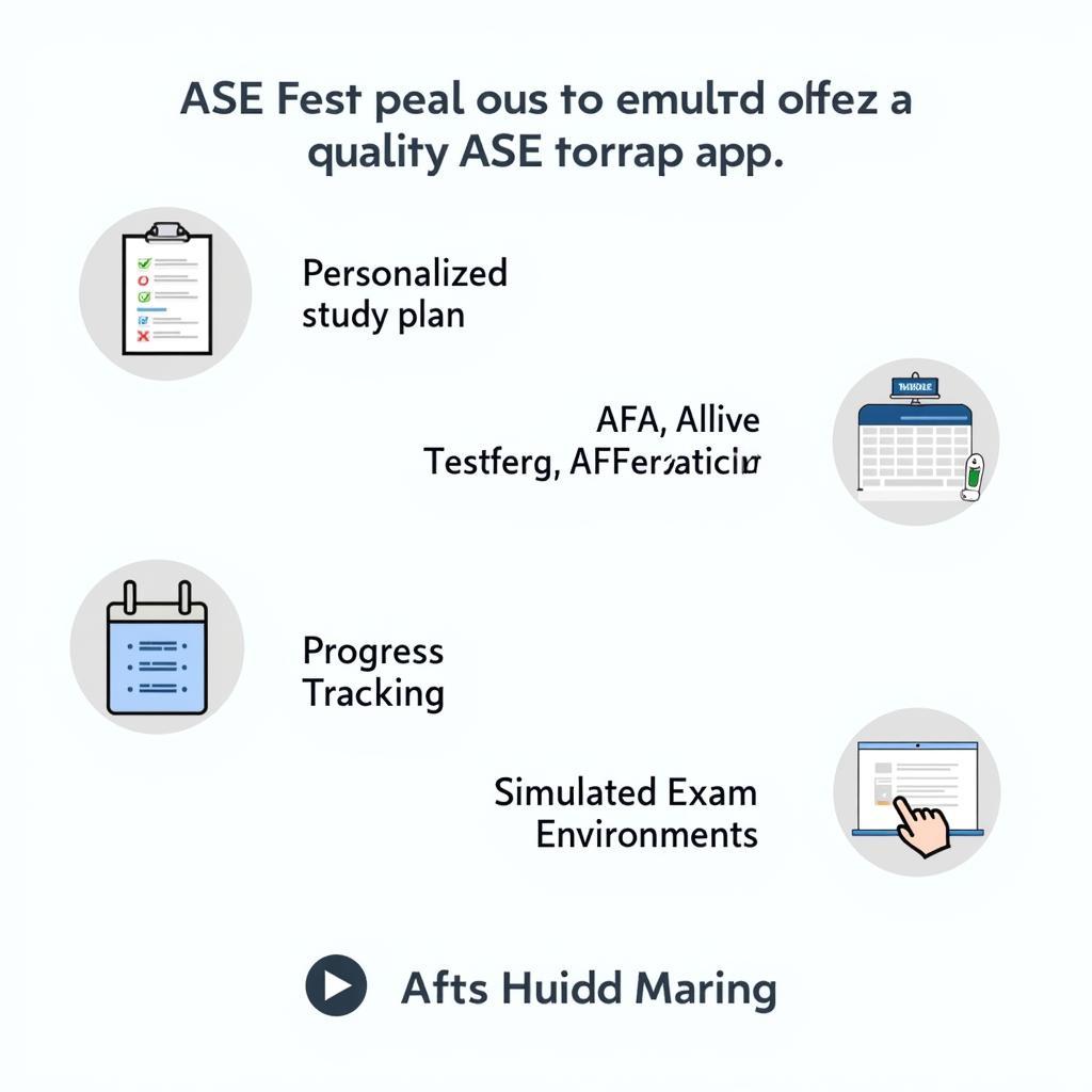 ASE Test Prep App Features