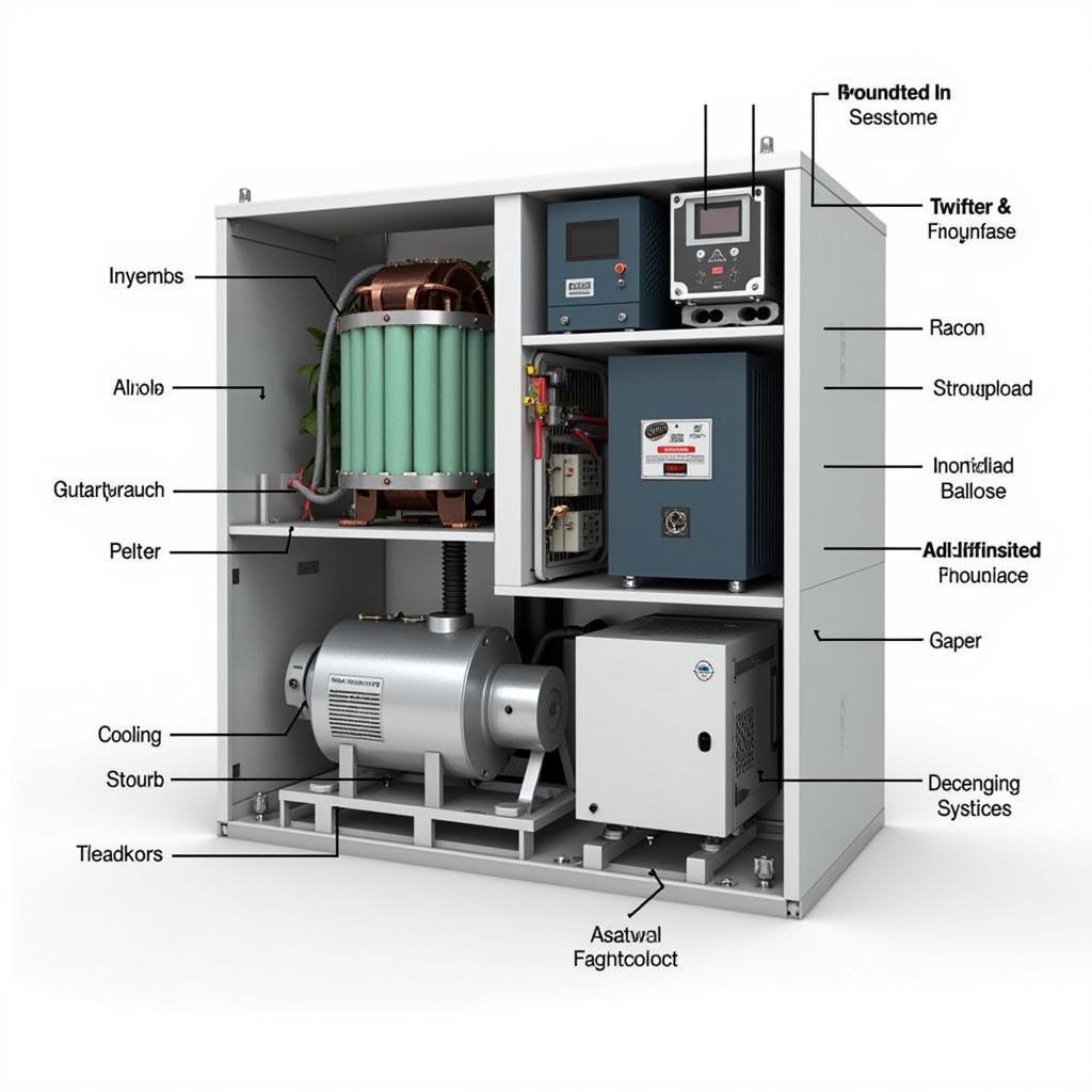 Asea 12kVA Converter Internal Components