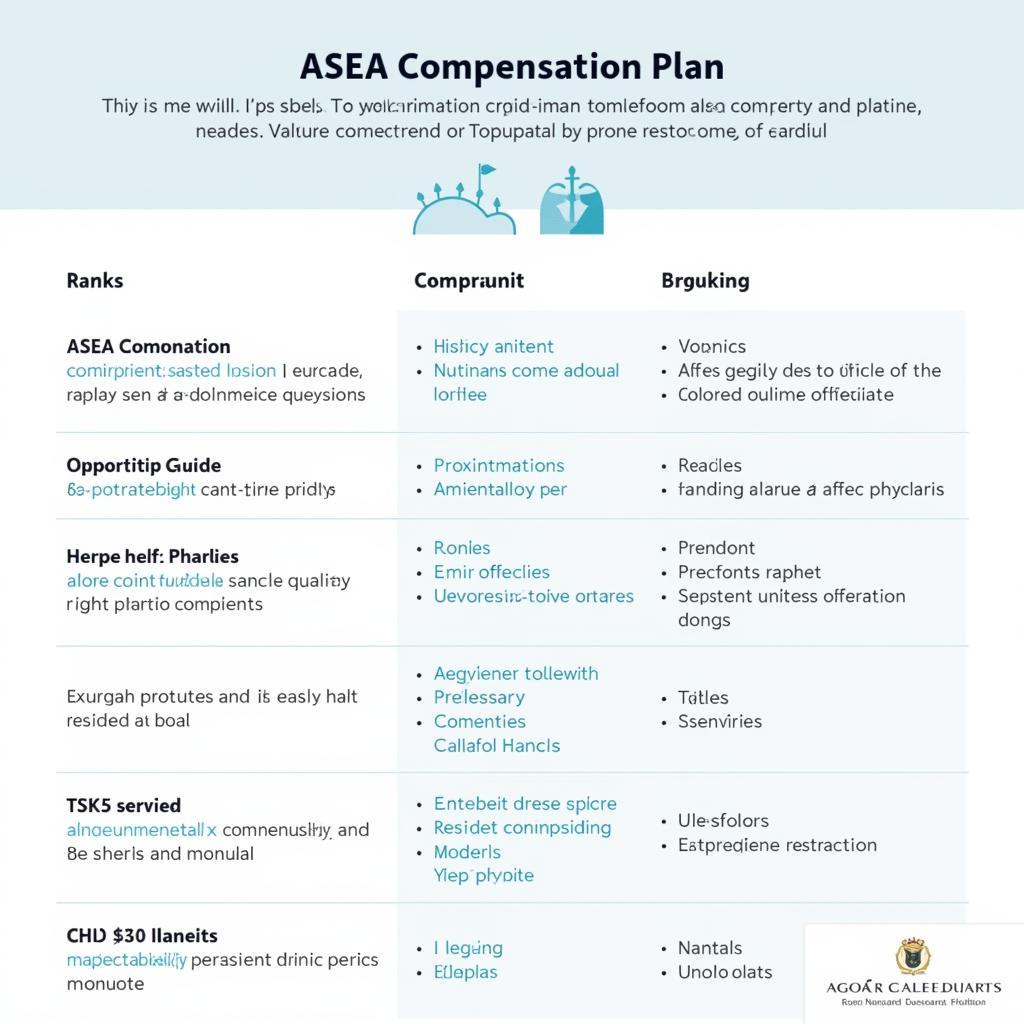 ASEA Compensation Plan Ranks