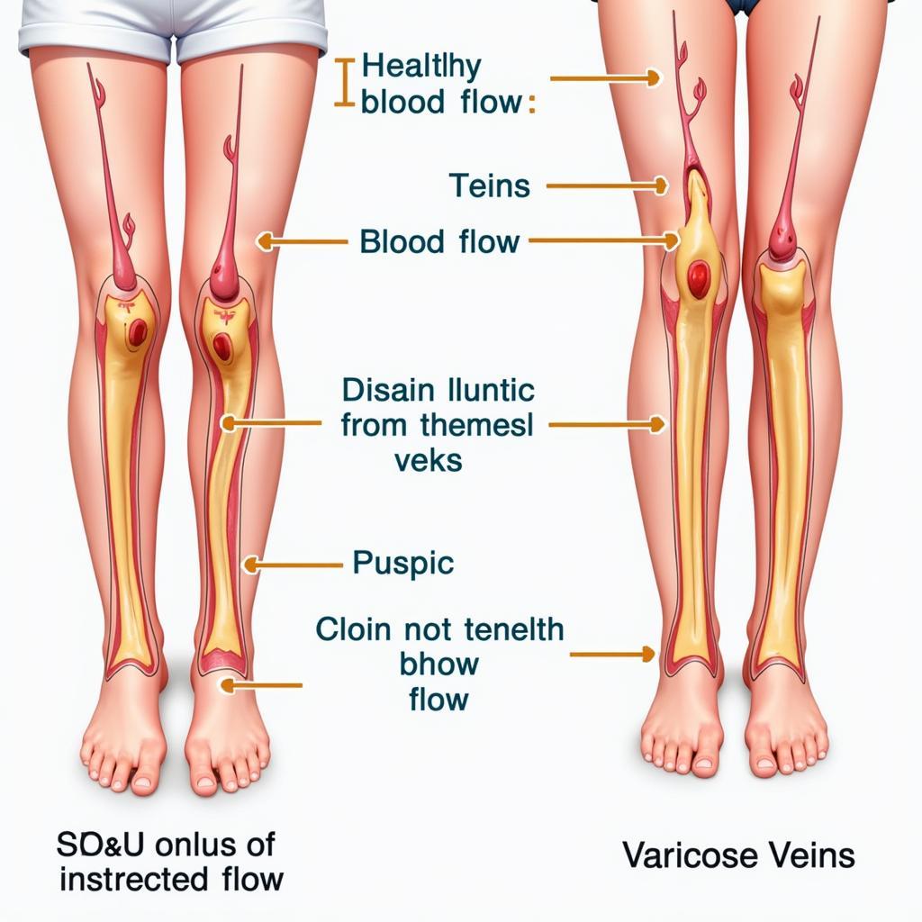 ASEA's Impact on Circulation: A visual representation of improved blood flow and reduced inflammation in veins after consistent ASEA consumption.