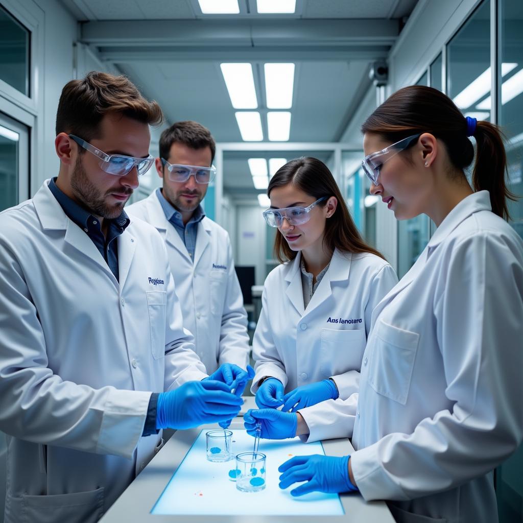 Asea LLC's research and development team working in a lab