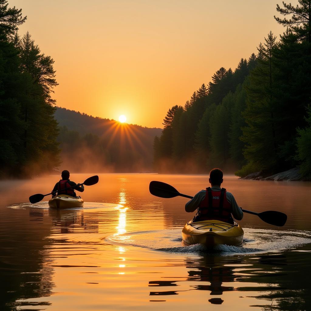 Kayaking Adventure near Asea Sportstuga